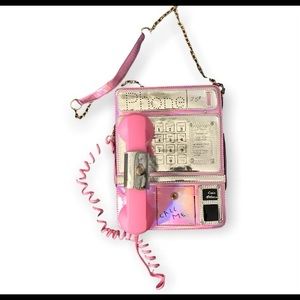 NWOT Retro Phonin’ Novelty Handbag
